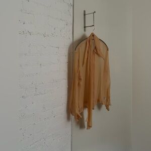 vintage Claude Montana silk top